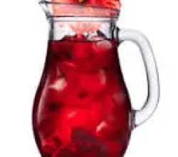 Fresh  sobolo and ginger drink