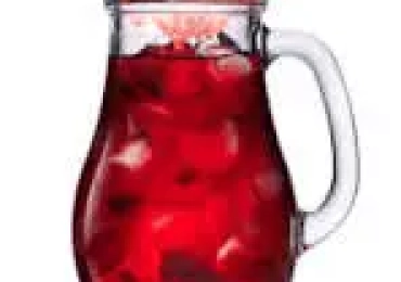 Fresh  sobolo and ginger drink